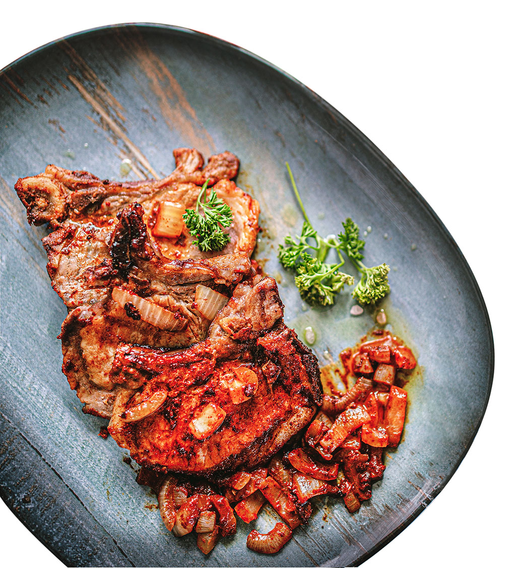 SOSA STYLE PORK CHOPS